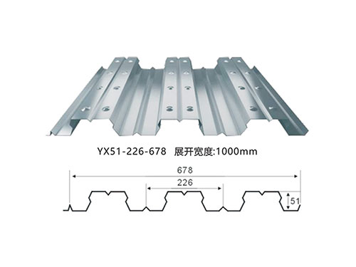 YX51-226-678開(kāi)口樓承板